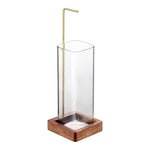 Incensário de Madeira com Coletor de Vidro - Haustter - Haustter