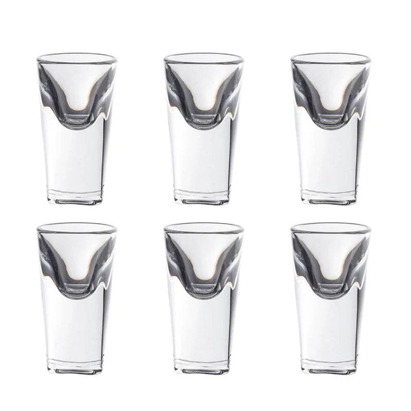 Conjunto de Copos Pequenos para Shot 20ml com Fundo Quadrado - Haustter - Haustter