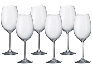 Taças Gastro Cristal Eco 6 Peças 350ml - Sofisticação que Respira | Haustter - Haustter