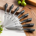 4/6/8 Facas e Garfos de Aço Inoxidável Alemão, Conjunto - Haustter - Haustter