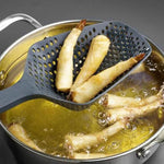 Colher Coador Portátil para Frituras e Vegetais Cozidos - Escorredor e Separador de Caldos - Haustter - Haustter
