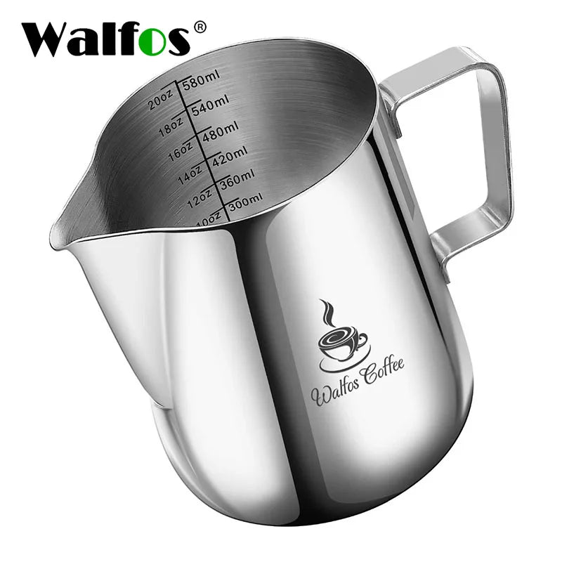 Jarro de Leite para Café Walfos de Aço Inox - Haustter