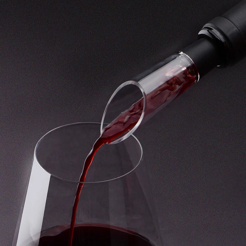 Dosador, Aerador e Rolha de Vinho Premium - Bico Vertedor com Rolha | Haustter