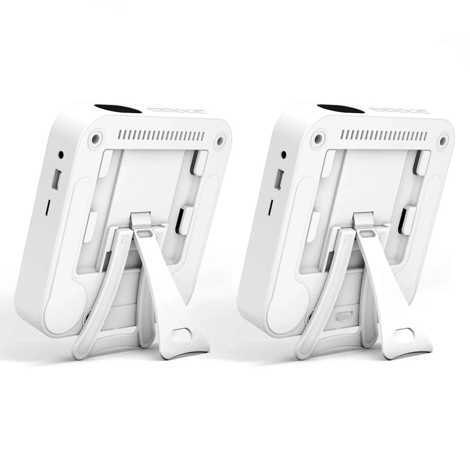 Toca CD Portátil com Alto-falante Bluetooth, Estéreo com Tela LED, Montável na Parede, Controle Remoto IR, Rádio FM - Haustter - Haustter