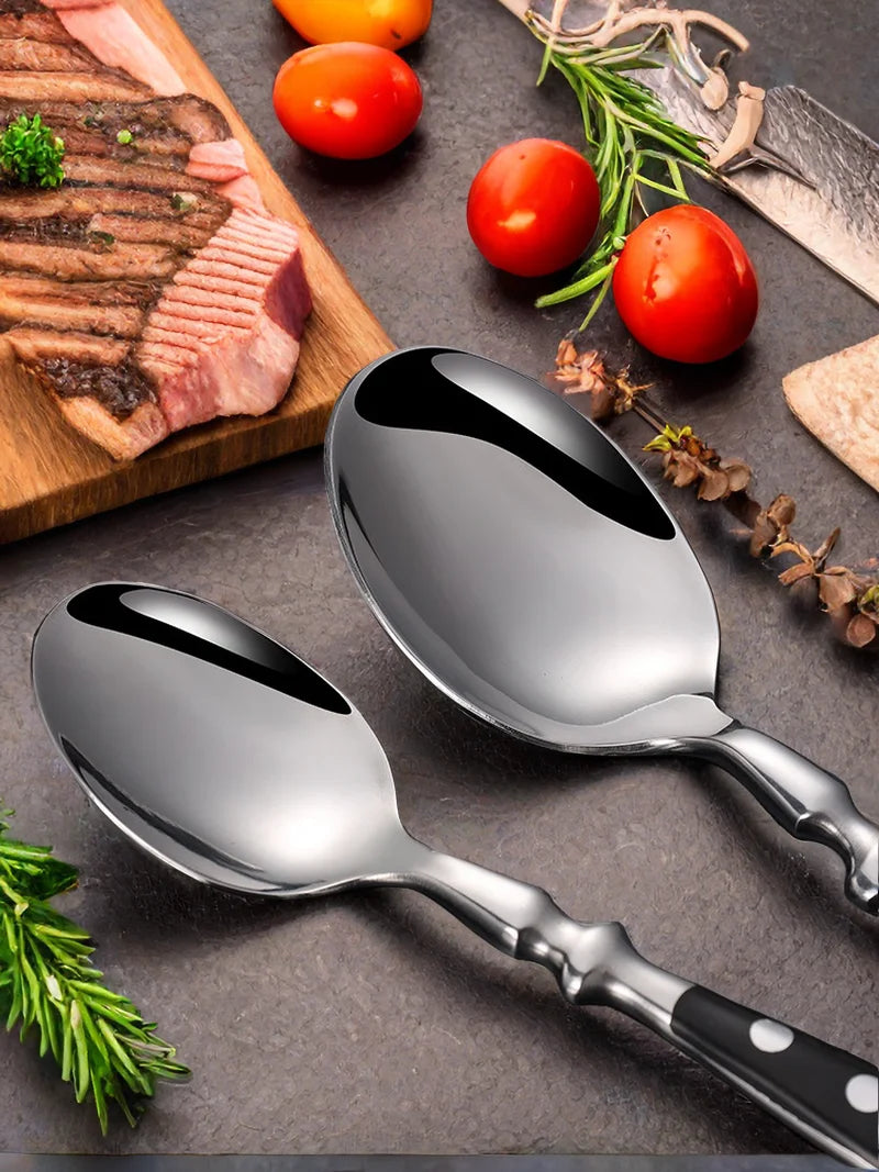 Conjunto de Talheres de Aço Inox Polido Estilo Clássico | Haustter