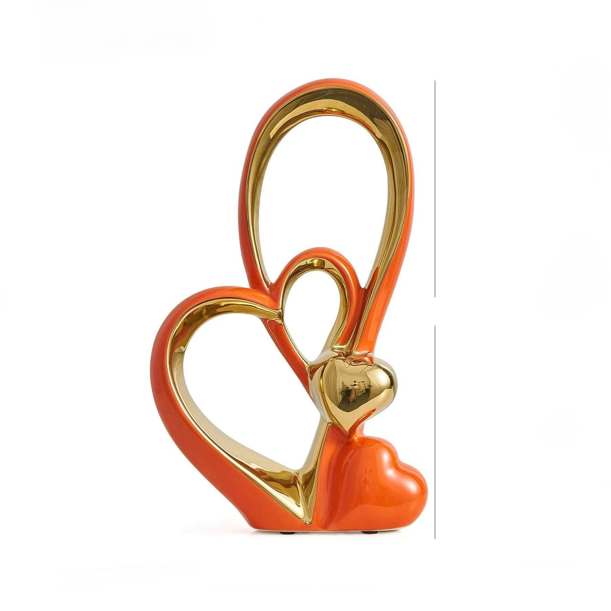 Escultura Amor Entrelaçado de Cerâmica - Haustter - Haustter