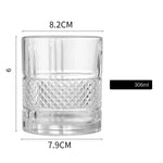 Copo de Whiskey Europeu Luxo Dourado - Arte em Vidro Feito à Mão | Haustter - Haustter