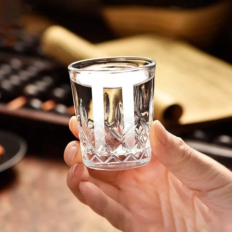 12 Copos Texturizados para Bebidas, Conjunto - Haustter - Haustter