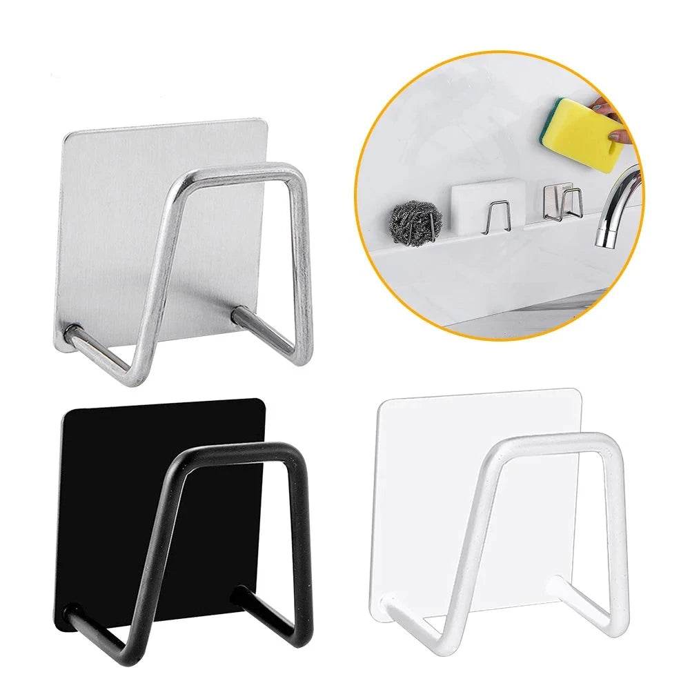Suporte para Secagem de Esponjas e Organização de Utensílios de Cozinha em Inox - Haustter - Haustter