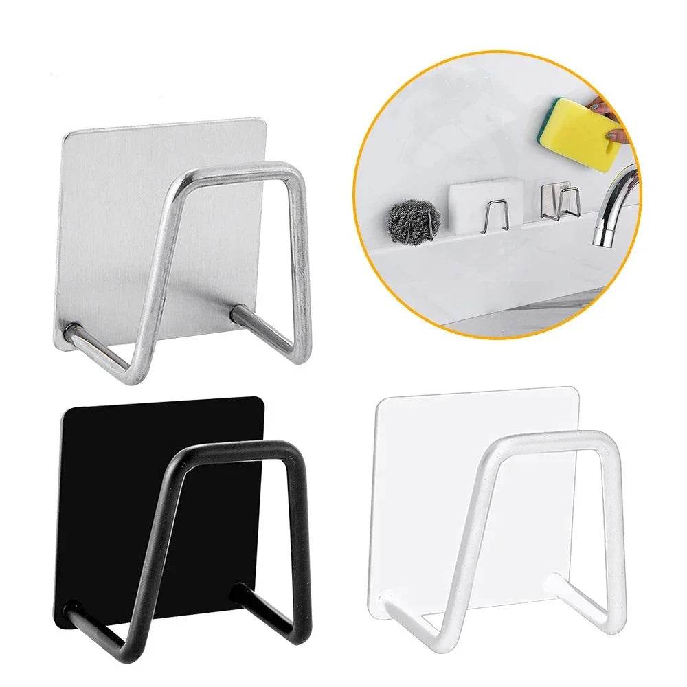 Suporte para Secagem de Esponjas e Organização de Utensílios de Cozinha Preto - Haustter - Haustter