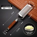 Ralador Manual de Aço Inox com Cabo de Madeira - Haustter - Haustter