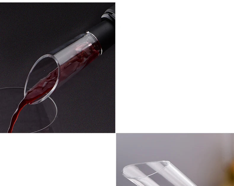 Dosador, Aerador e Rolha de Vinho Premium - Bico Vertedor com Rolha | Haustter