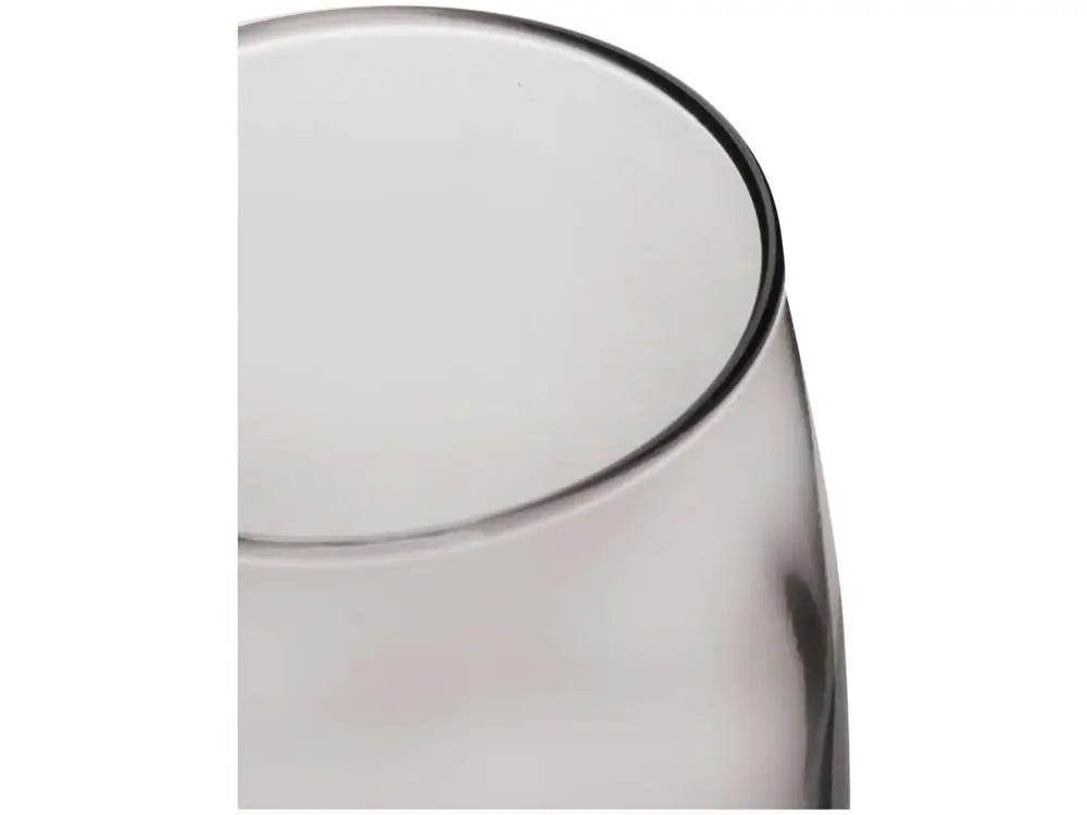 Jogo de Taças Barone Fluída 6 Peças 190ml - Champanhe com Elegância Cinza | Haustter - Haustter