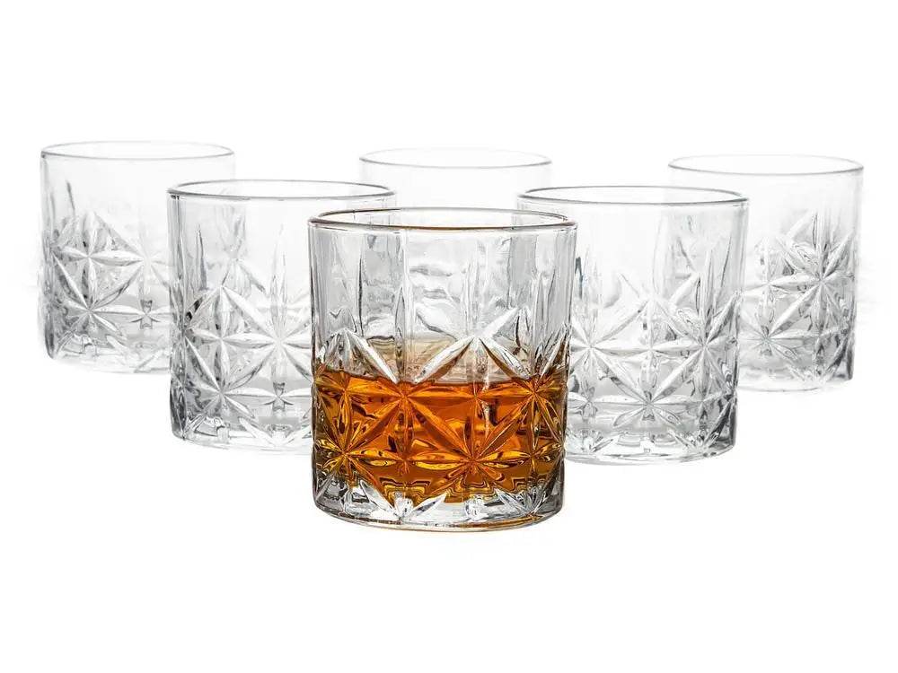 Jogo de Copos para Whisky Pavillion 6 Peças 330ml - Elegância Masculina | Haustter - Haustter