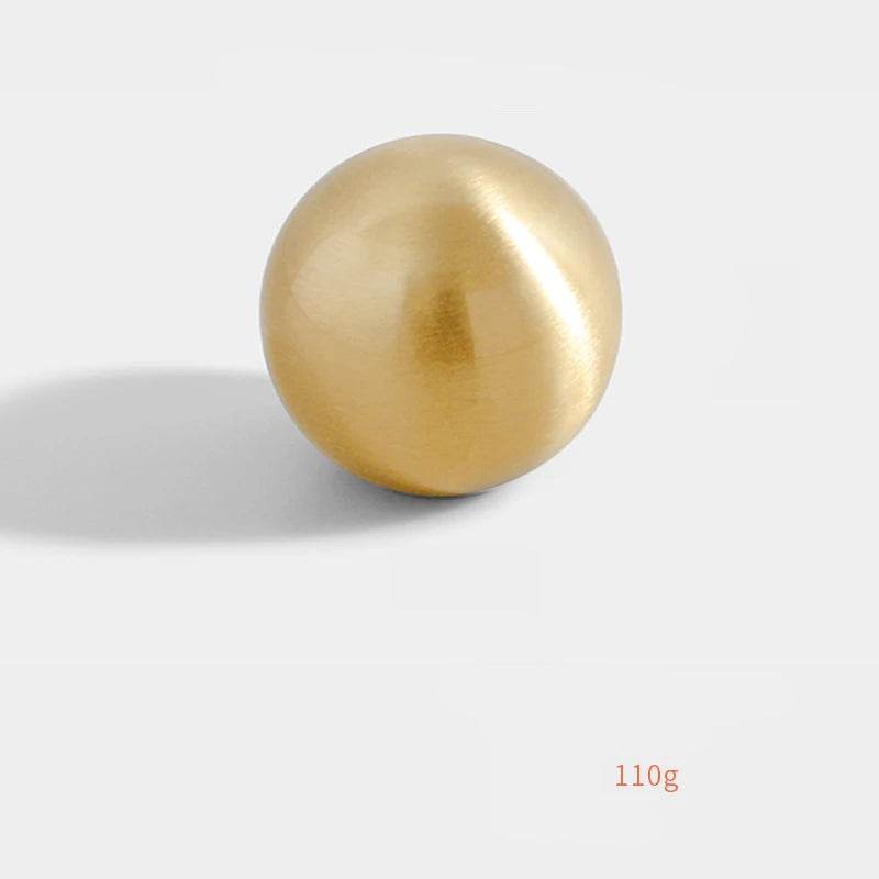 Puxador Esférico de Móveis em Bronze Moderno Minimalista - Haustter - Haustter