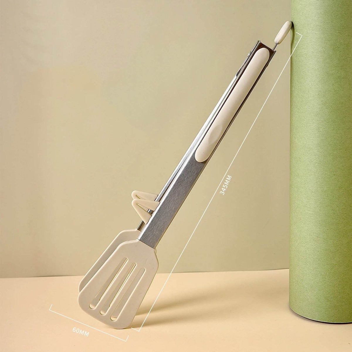 Pinça Pegador de Silicone e Aço Inoxidável para Cozinha e Churrasco - Haustter - Haustter