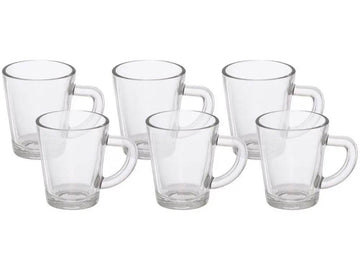 Jogo de Canecas Lisa 6 Peças 70ml - Café com Estilo | Haustter - Haustter