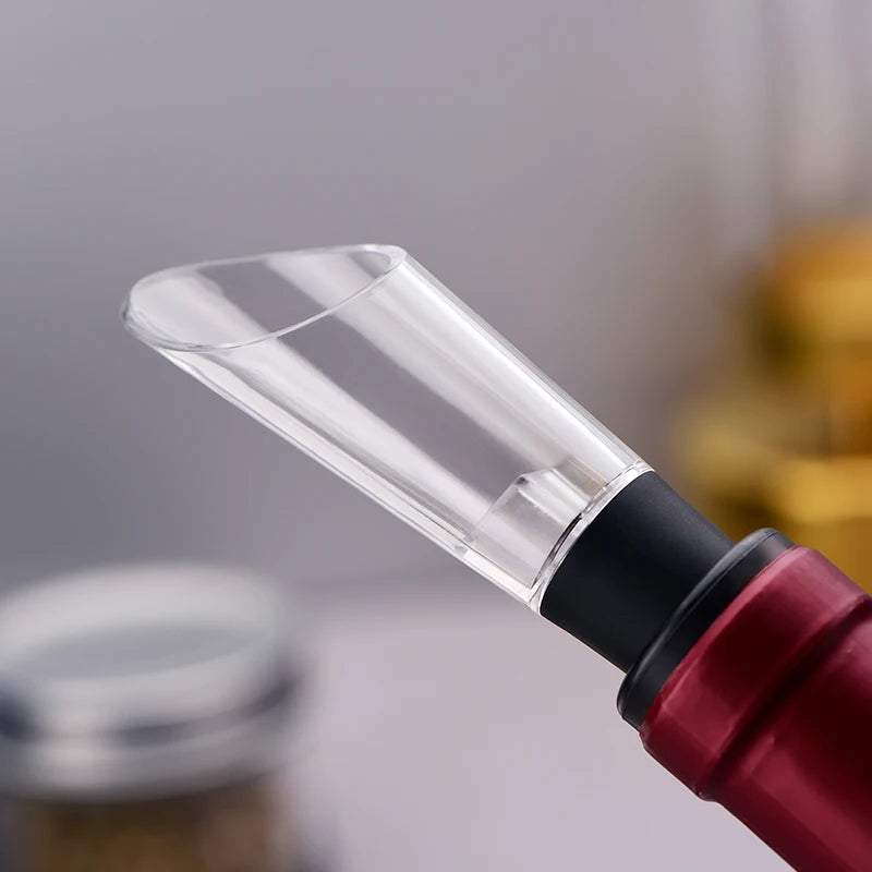 Dosador, Aerador e Rolha de Vinho Premium - Bico Vertedor com Rolha | Haustter