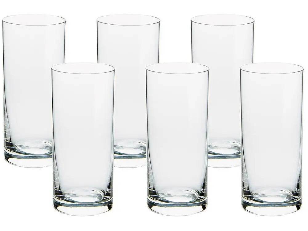 Jogo de Copos Larus 6 Peças 350ml - Cristal Puro e Sofisticação | Haustter - Haustter