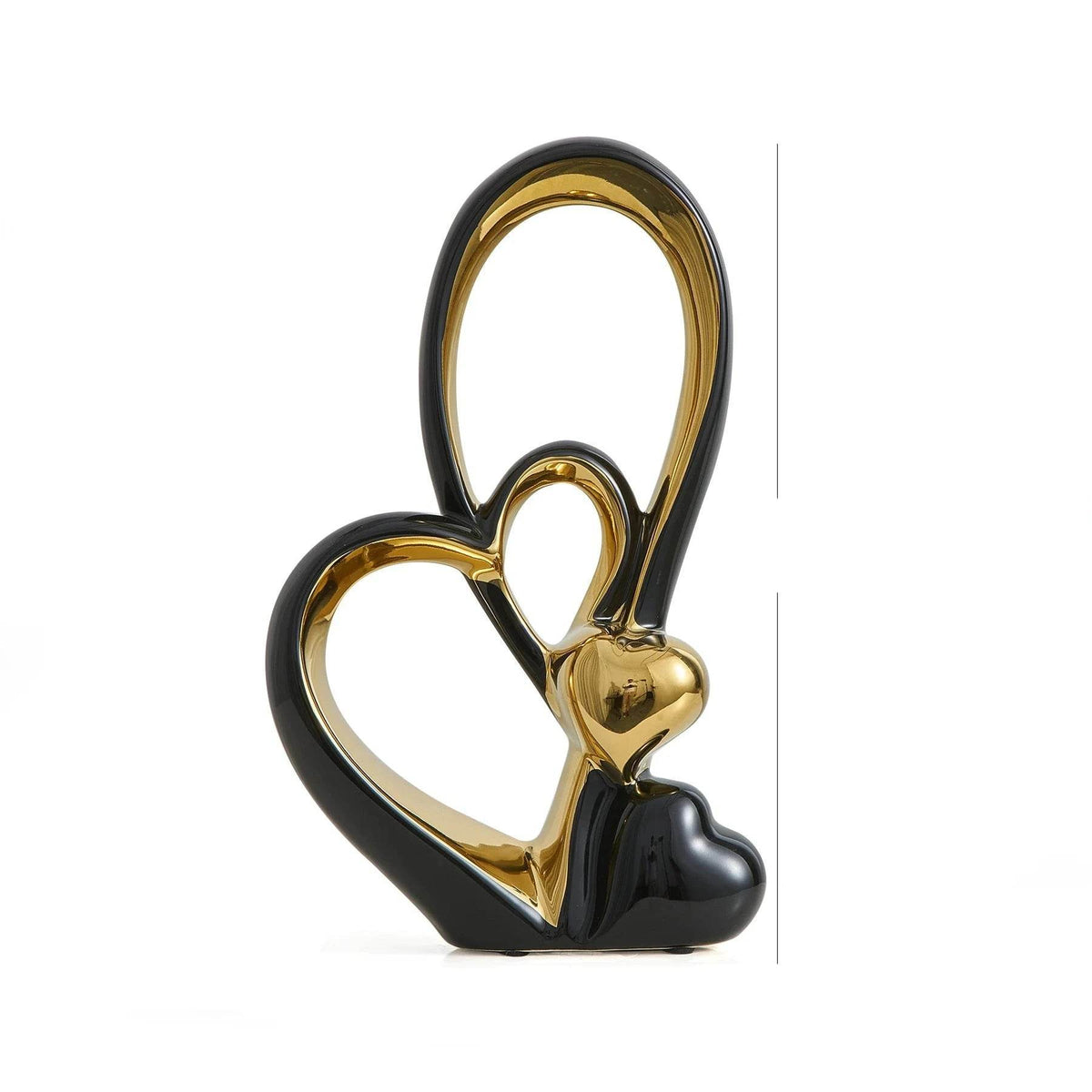 Escultura Amor Entrelaçado de Cerâmica - Haustter - Haustter