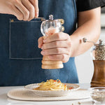 Moedor de Sal e Pimenta em Madeira Maciça e Acrílico Premium - Haustter - Haustter