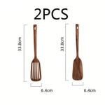 2 Espátulas Japonesas de Madeira, Conjunto - Haustter - Haustter