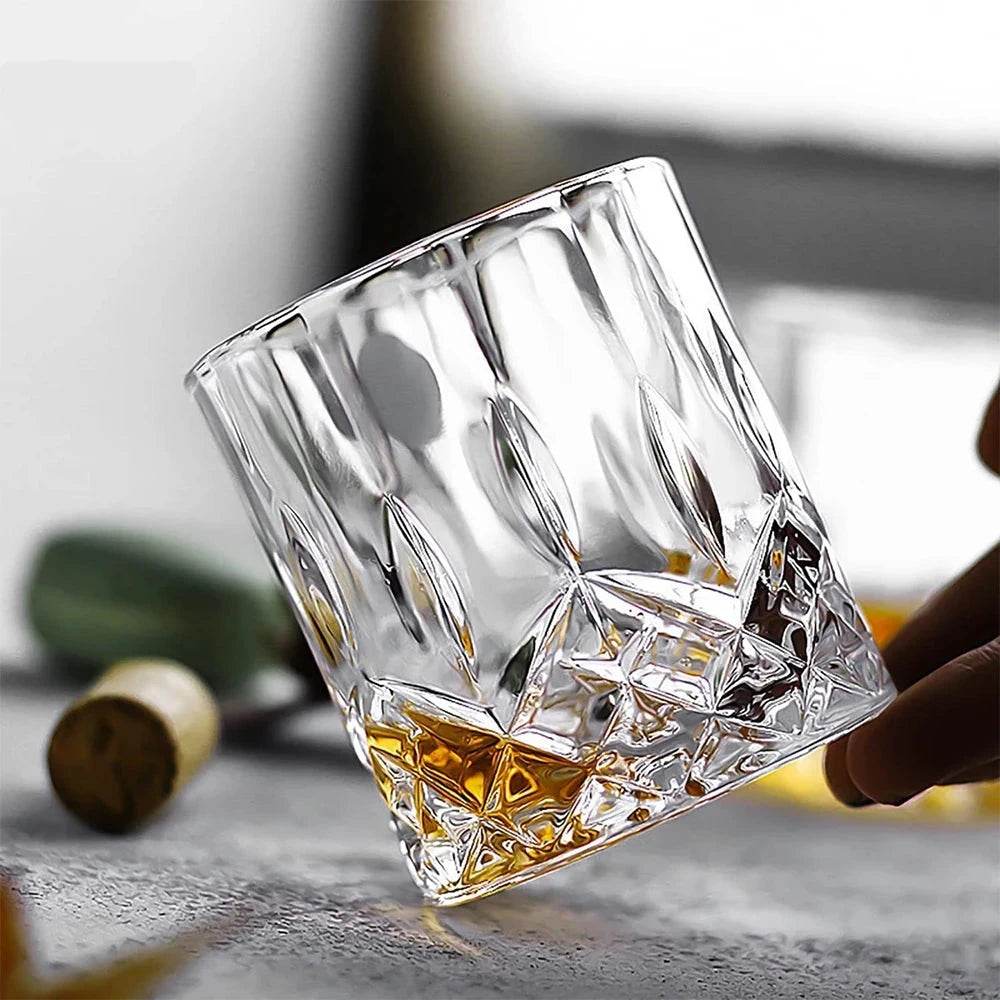 Copo de Vidro Star Diamond para Whisky - Haustter - Haustter