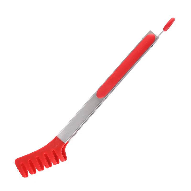 Pinça de Silicone e Inox Pegador para Alimentos - Haustter - Haustter