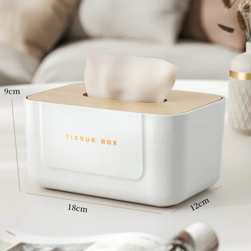 Caixa de Lenços de Papel Multifuncional para Mesa - Haustter - Haustter