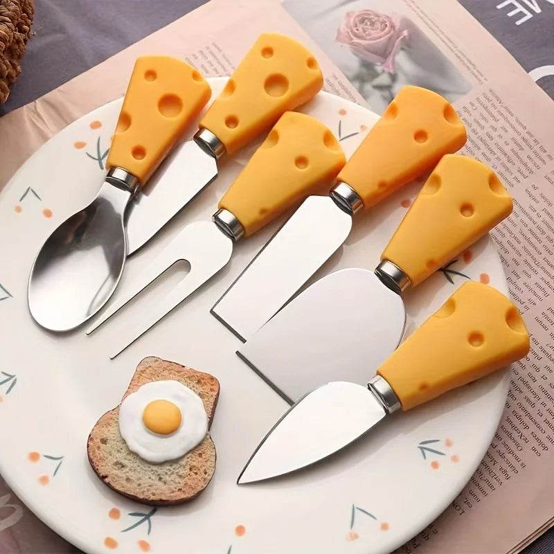 3/6 Facas e Garfos para Queijo, Conjunto - Haustter - Haustter