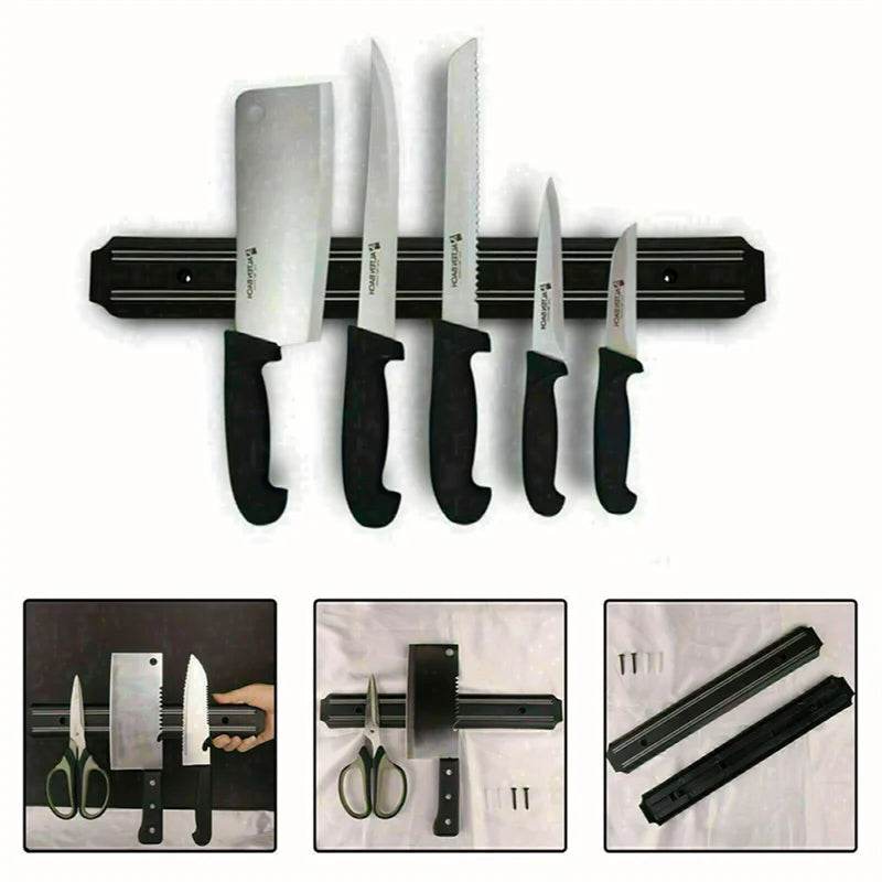Barra Magnética para Facas de Cozinha, Churrasco e Ferramentas - Haustter - Haustter