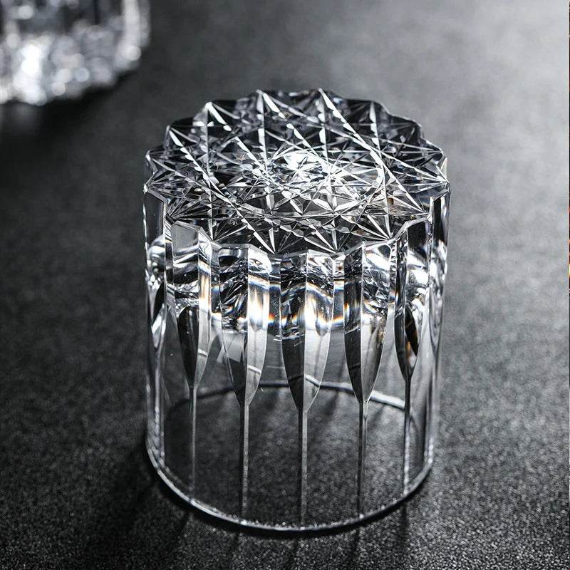 Copo de Whisky Luxuoso com Efeito Kaleidoscópio - Haustter - Haustter