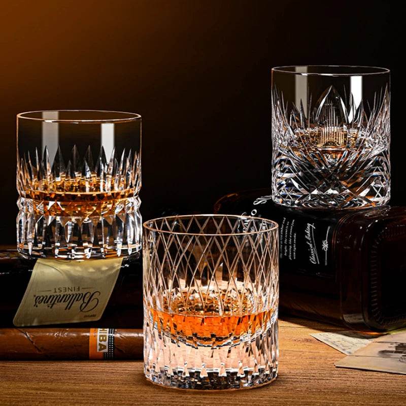 Copo de Cristal Starlight 210ml Artesanal - Haustter - Haustter