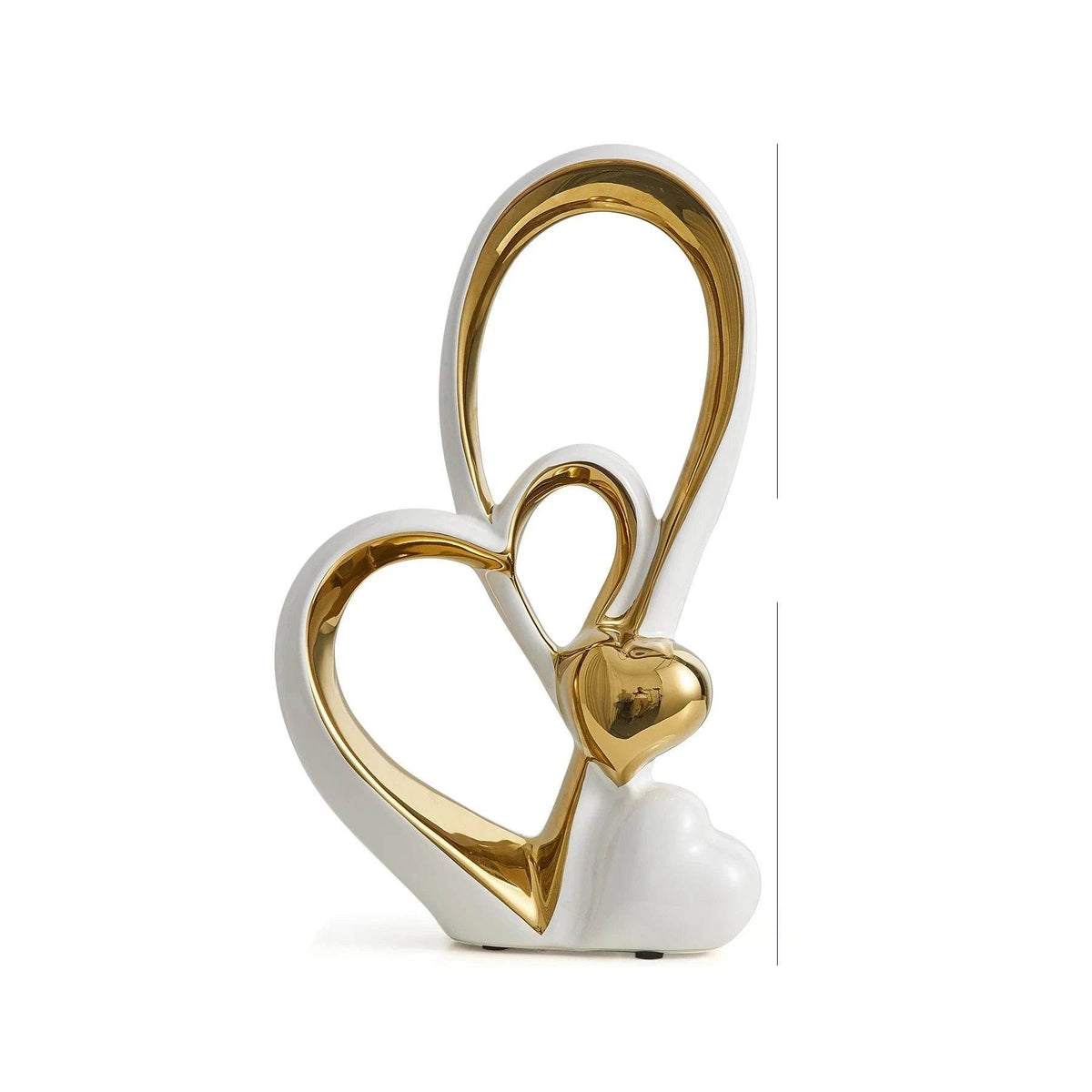 Escultura Amor Entrelaçado de Cerâmica - Haustter - Haustter