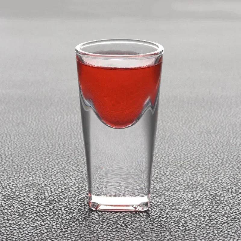 Conjunto de Copos Pequenos para Shot 20ml com Fundo Quadrado - Haustter - Haustter