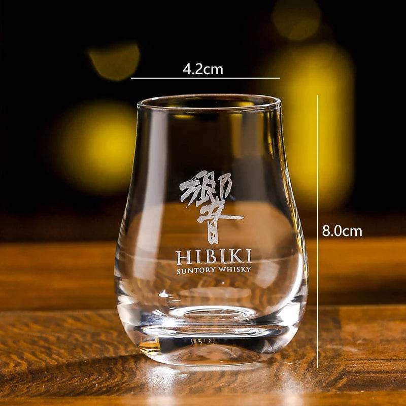 Copos de Whisky Ovalados com Bandeja de Madeira - Haustter - Haustter