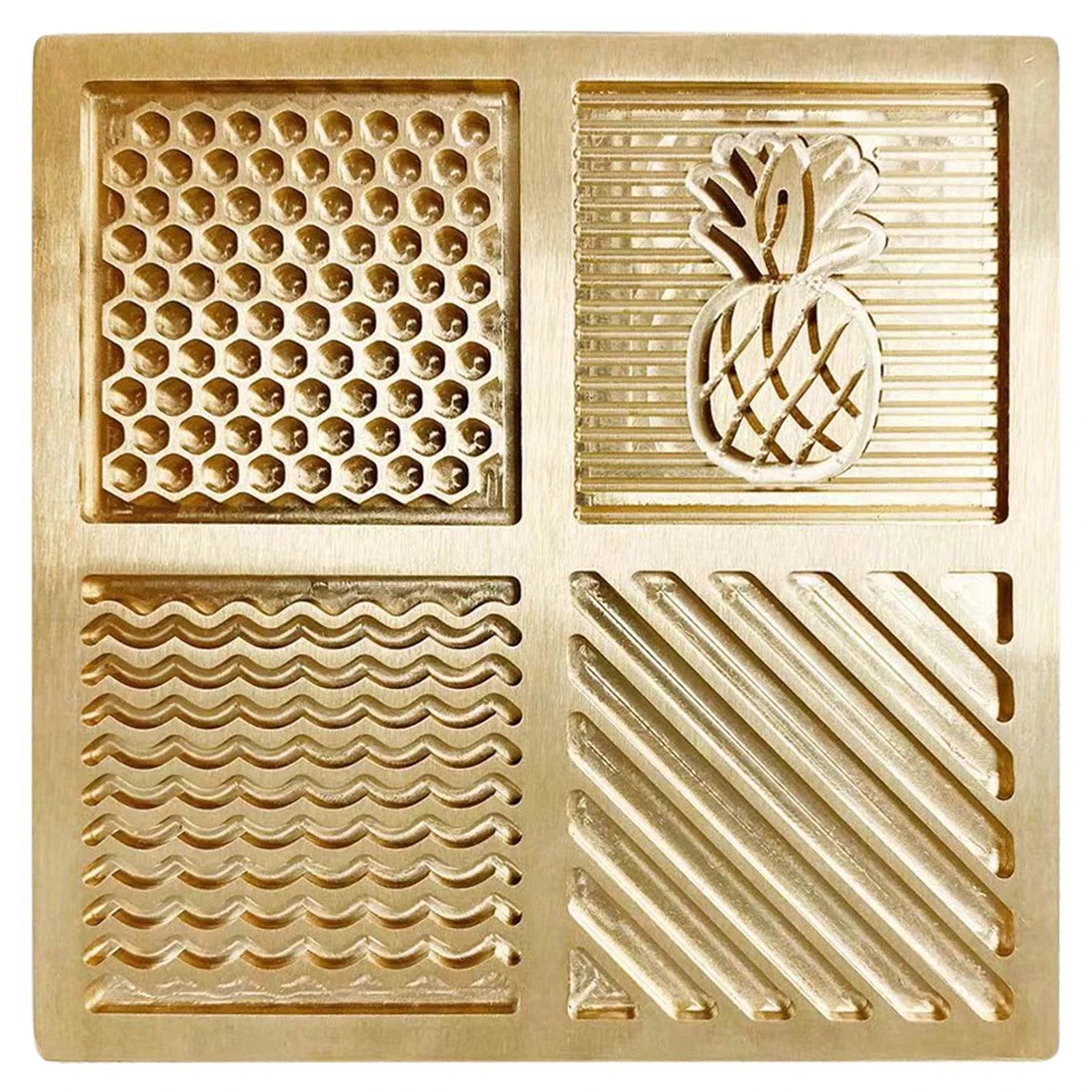 Carimbo Gelo Luxo - Selo de Bronze para Cubos Especiais | Haustter - Haustter