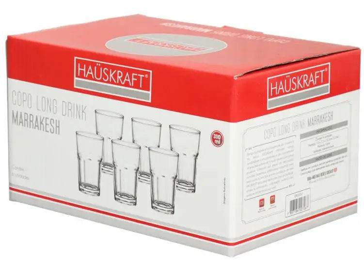 Jogo de Copos Marrakesh 6 Peças 310ml - Versatilidade com Toque Exótico | Haustter - Haustter