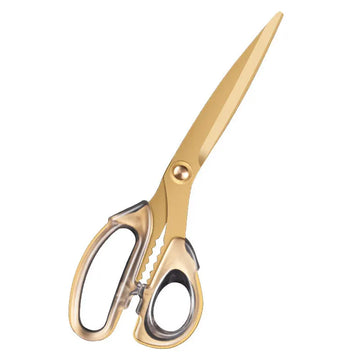 Tesoura para churrasco em aço inox dourado