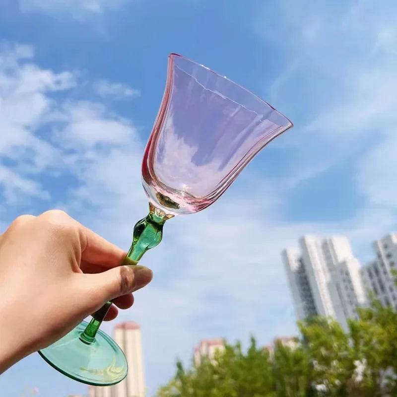 Taça de Vinho Flor Medieval - Haustter - Haustter
