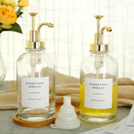 2 Dispensadores de Xarope com Bandeja de Bambu, Conjunto - Haustter - Haustter