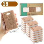 18 Esponjas de Lavar Louça Natural de Fibra de Casca de Coco - Haustter - Haustter