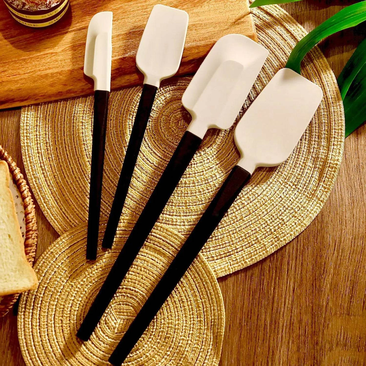Kit de 4 Espátulas de Silicone - Haustter - Haustter