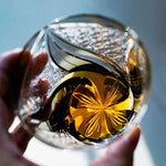 Copo de Whisky Japanese Edo Kiriko K9 em Cristal com Chamas - Haustter - Haustter