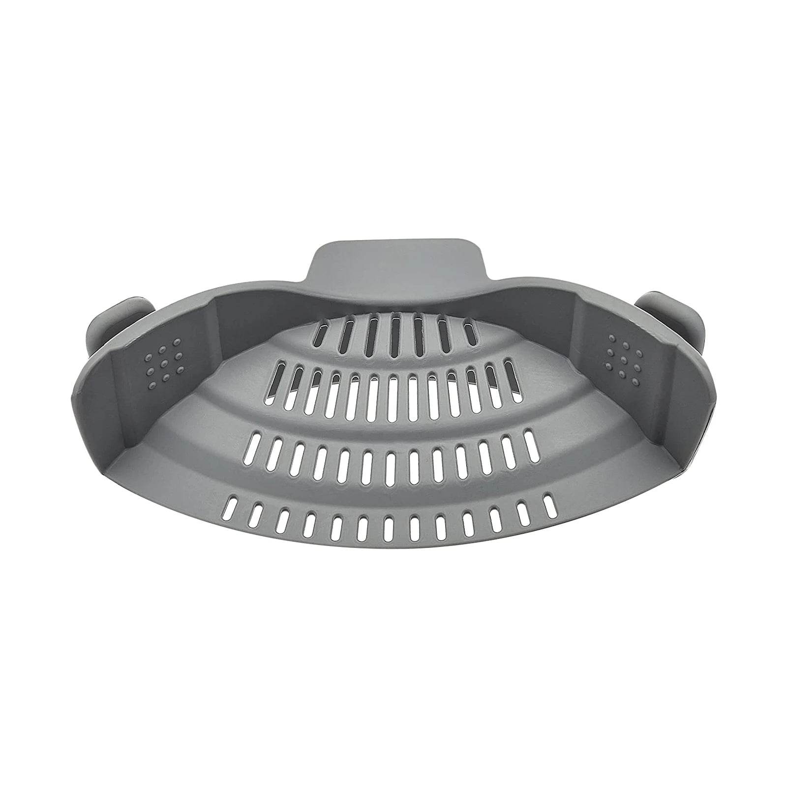 Escorredor Encaixável de Silicone com Clip para Panelas e Bowls - Haustter - Haustter