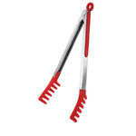 Pinça de Silicone e Inox Pegador para Alimentos - Haustter - Haustter