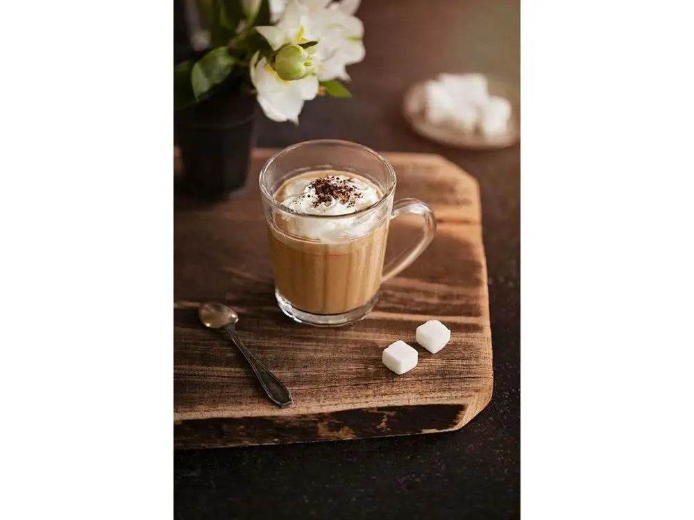 Jogo de Copos Americanos 4 Peças 270ml - Experiência Barista em Vidro | Haustter - Haustter