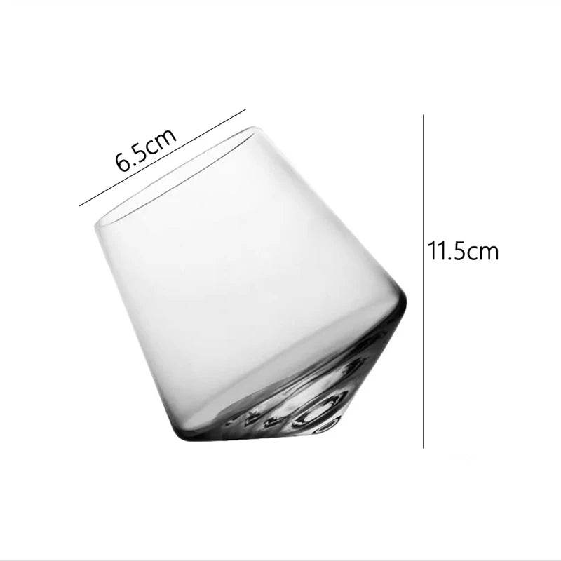 Copo Rotativo de Vidro 530ml para Whisky e Drinks - Haustter - Haustter