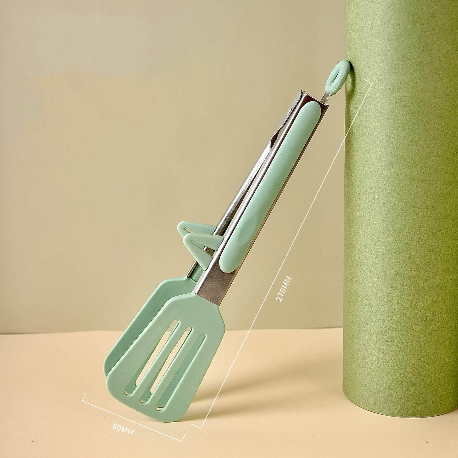 Pinça Pegador de Silicone e Aço Inoxidável para Cozinha e Churrasco - Haustter - Haustter