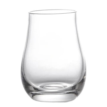 Copos de Whisky Ovalados com Bandeja de Madeira